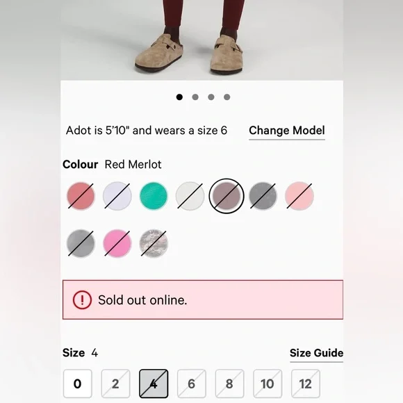 Lululemon Align HR leggings 28” Red Merlot - Picture 7 of 7